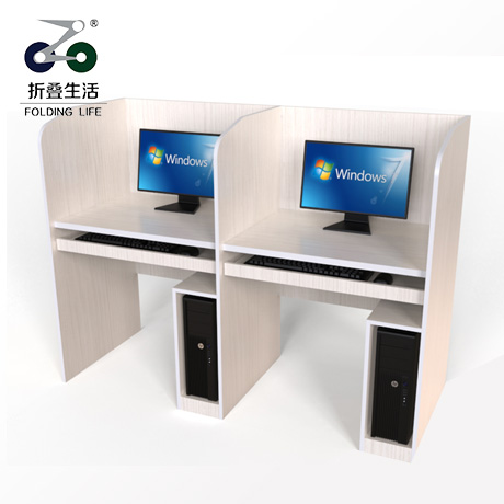 固定屏風(fēng)電腦桌